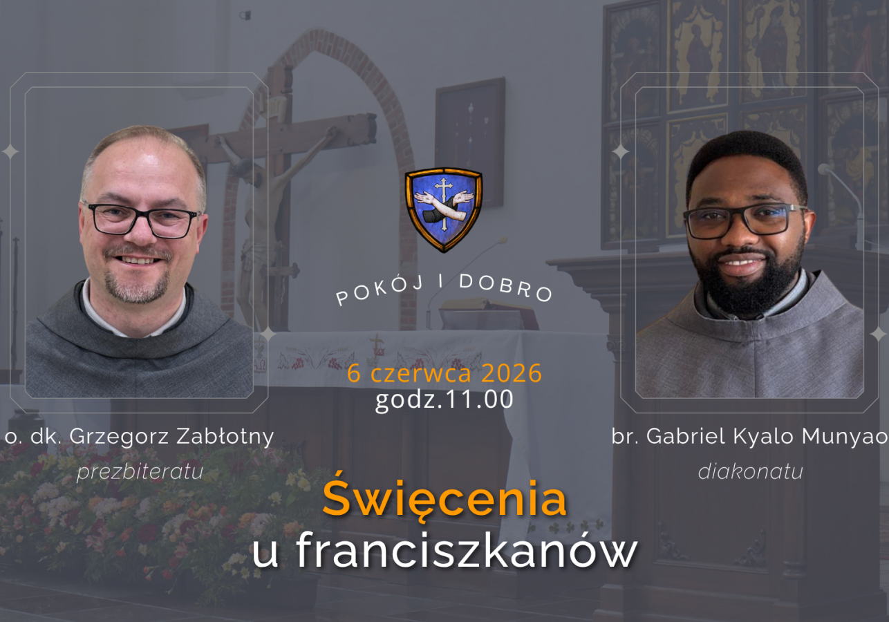 Święcenia u franciszkanów