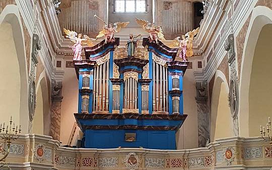 Poświęcenie organów w wileńskim kościele