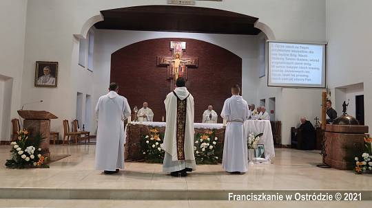Uroczystość św. Ojca Franciszka w Ostródzie 2021