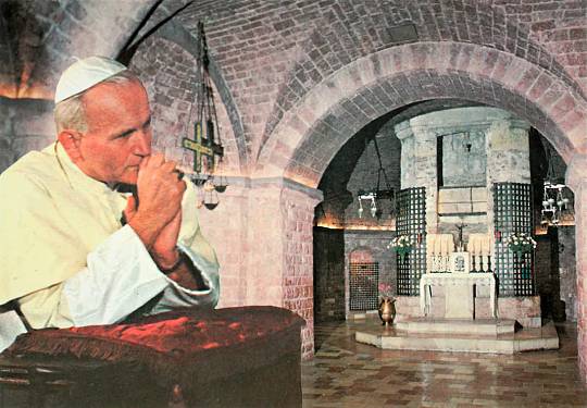 W stulecie urodzin: św. Jan Paweł II i franciszkanie