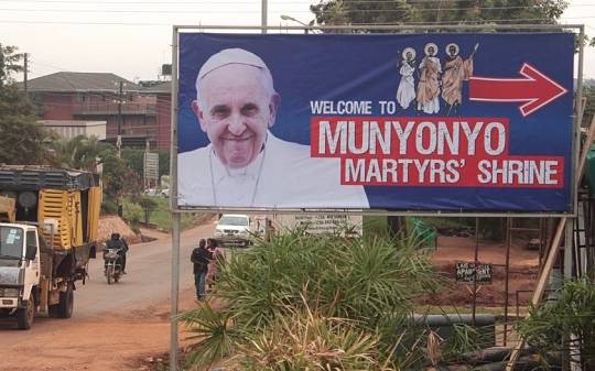 Przygotowania do wizyty Papieża w Munyonyo
