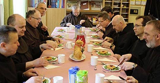 Kraków: franciszkanie przy paschalnym stole