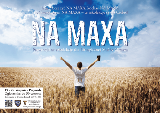 NA MAXA – Rekolekcje dla Liturgicznej Służby Ołtarza