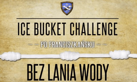 Ice Bucket Challenge po franciszkańsku