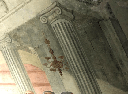 Grafika #3: Prace konserwatorskie malowideł św. Antoniego