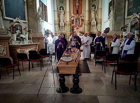 Pogrzeb o. Klaudiusza Dębskiego