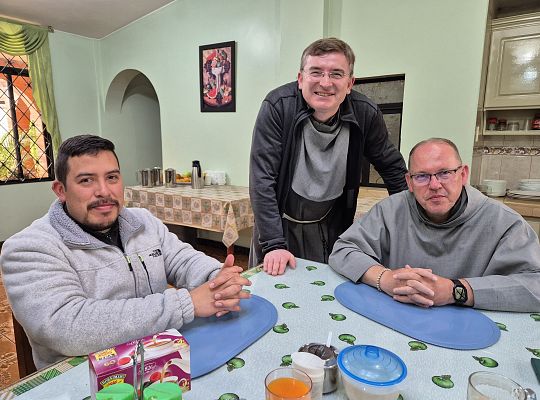 Rekolekcje zakonne dla misji w Ekwadorze