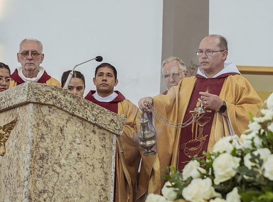 Święcenia kapłańskie o. Oskara Gaóna w Santo Domingo
