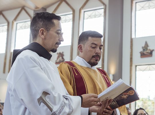 Święcenia kapłańskie o. Oskara Gaóna w Santo Domingo