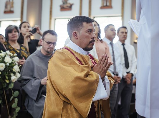 Święcenia kapłańskie o. Oskara Gaóna w Santo Domingo