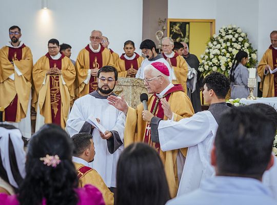 Święcenia kapłańskie o. Oskara Gaóna w Santo Domingo
