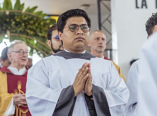 Święcenia kapłańskie o. Oskara Gaóna w Santo Domingo