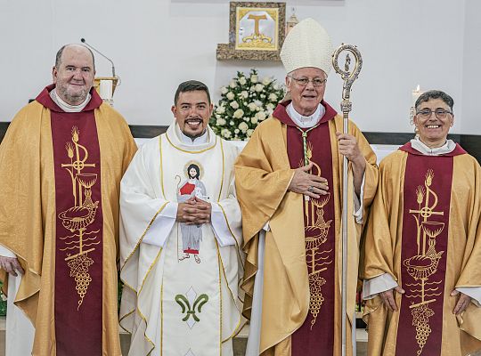Święcenia kapłańskie o. Oskara Gaóna w Santo Domingo