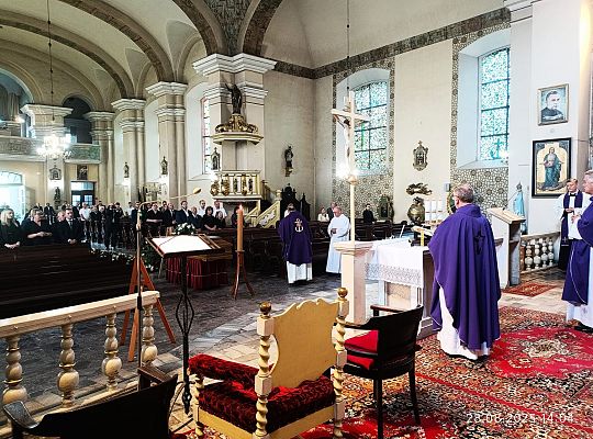 Pogrzeb o. Zygmunta Fiałka-Laskowskiego