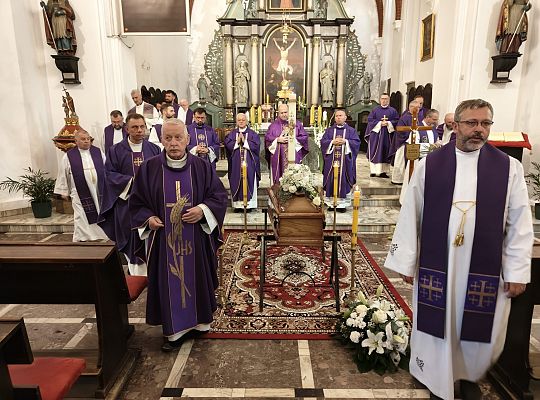 Pogrzeb o. Józefa Hajduka