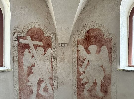 II etap renowacji malowideł w kaplicy Suzinowej