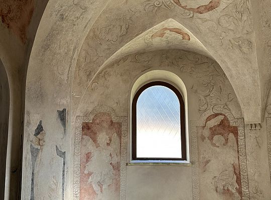 II etap renowacji malowideł w kaplicy Suzinowej