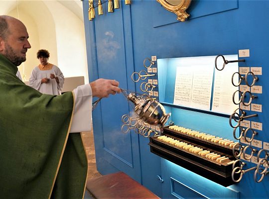Grafika #9: Poświęcenie organów w wileńskim kościele