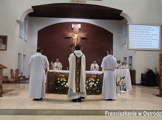 Grafika #1: Uroczystość św. Ojca Franciszka w Ostródzie 2021