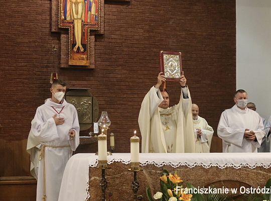 Grafika #5: Uroczystość św. Ojca Franciszka w Ostródzie 2021