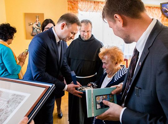 Grafika #12: Darłówko: Wizyta Prezydenta Polski