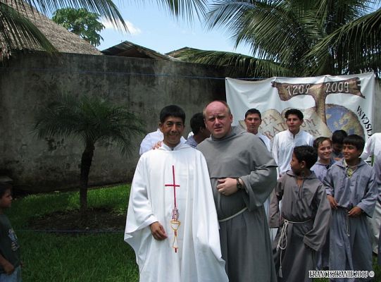 Grafika #7: Fr. Vincente - pierwszy franciszkański kapłan Ekwadorczyk