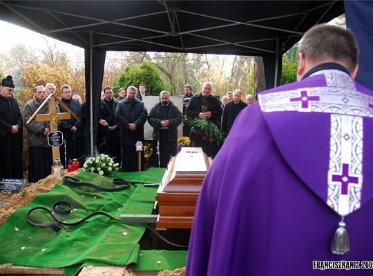 Grafika #27: Pogrzeb o. Przemysława Strażyńskiego