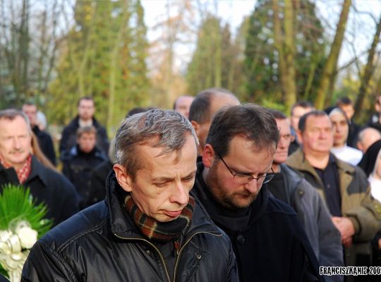 Grafika #35: Pogrzeb o. Przemysława Strażyńskiego