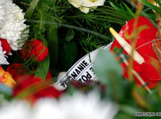 Grafika #38: Pogrzeb o. Przemysława Strażyńskiego