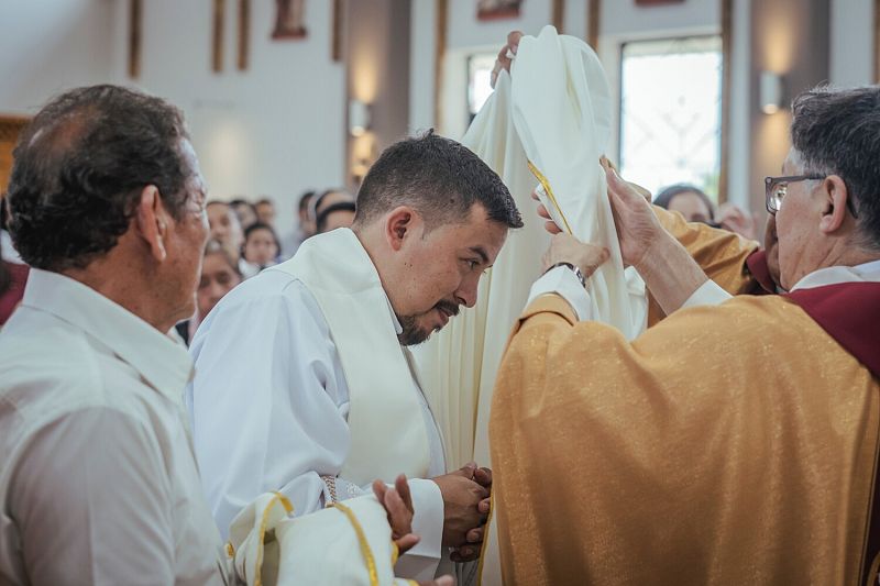 Święcenia prezbiteratu w Ekwadorze