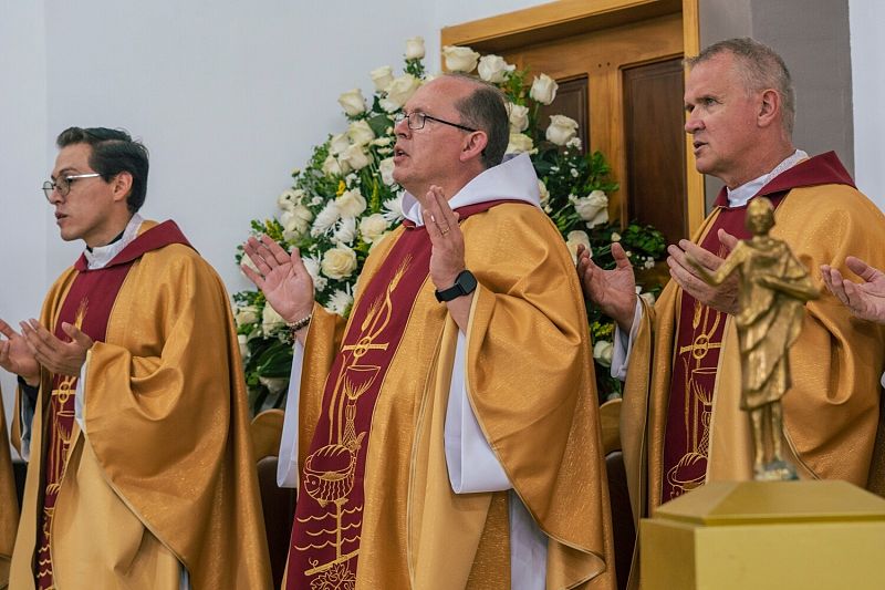 Święcenia prezbiteratu w Ekwadorze