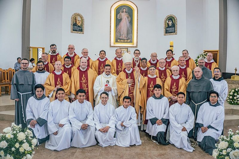 Święcenia prezbiteratu w Ekwadorze