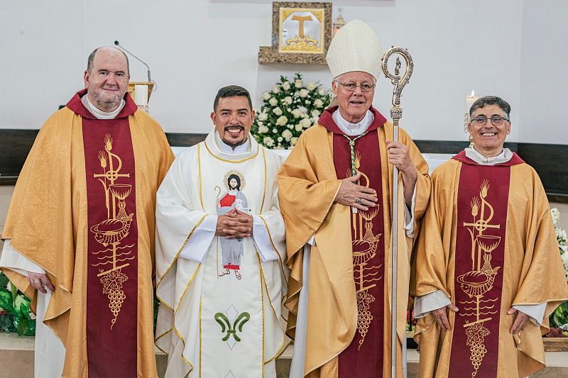 Święcenia prezbiteratu w Ekwadorze